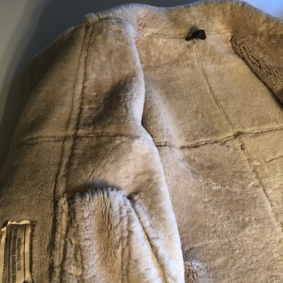 Cockpit USA Mens British R.A.F. Sheepskin Bomber Jacket - Picture 5 of 9